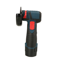 Mini meuleuse d'angle sans fil 18V petite rectifieuse de coupe portative domestique avec interrupteur à glissière calendrier électrique au Lithium