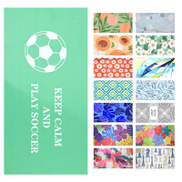 En stock, serviettes de sport de haute qualité, 2 pièces, 30*70cm+70*140cm, en microfibre, avec poche pour téléphone, sac en filet