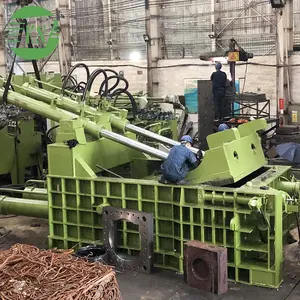 Keshang Horizontal Hydraulic Automatic Scrap Metal Compactor Recycling Baler Y81-400T