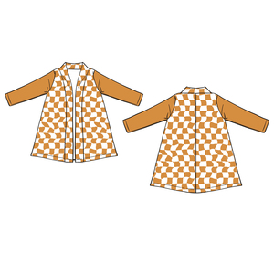 E2 Venta al por Mayor Bata de Terciopelo de Manga Larga para Bebé Niña, Personalizada, Impermeable, Reversible, Mezcla de Algodón - Product Image 3