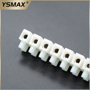 Bloque de Terminales Fijo Yueqing PA10 de 12 Posiciones, Bloque de Terminales Eléctricos Aislados Ignífugos - Product Image 4