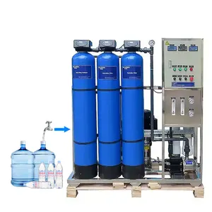 Saltwater To Pure Water Filter Mini Mineral Water Plant Cost Anti-smosis Sand Filter Desalination Machine Ro System