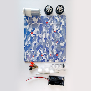 Cañón de Experimentos, Kit de Ciencia DIY, Juguete Educativo STEAM para Niños, Material EVA, Control <span class=keywords><strong>Manual</strong></span> - Product Image 3