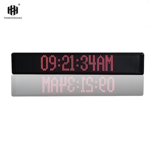 [Hong hao] đơn sắc màu Đỏ nhà máy Cũ Giá 16*120 <span class=keywords><strong>p</strong></span> 7.62 LED điện tử thông tin bảng hiển thị quảng cáo trong nhà - Product Image 2