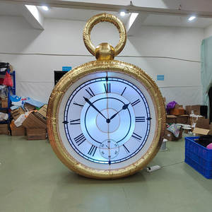 นาฬิกาอลิซในดินแดนมหัศจรรย์นาฬิกาเป่าลมขนาดยักษ์พร้อมไฟ LED - Product Image 1