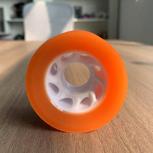 Roues en PU 90A personnalisées <span class=keywords><strong>pour</strong></span> l'extérieur, fabriquées par YSMLE, roues de haute qualité de 62 mm x 36 mm <span class=keywords><strong>pour</strong></span> patins à roulettes - Product Image 4