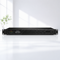 Amplificateur de puissance numérique 4 canaux 350 W pour sonorisation de concert en direct, classe D, 1U, amplificateur audio pour système de haut-parleurs de scène