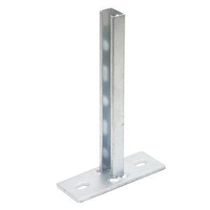 Mạ kẽm nhúng nóng 300mm hình chữ <span class=keywords><strong>U</strong></span> cantilever Chân đế với braced cánh tay tấm Tường Hàn tam giác cấ<span class=keywords><strong>u</strong></span> trúc - Product Image 6