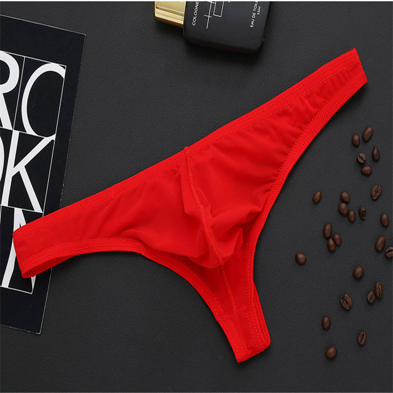 Fuente de la fábrica 95% de Nylon Sexy Tanga hombres Tong ropa