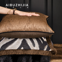 AIBUZHIJIA décoration de la maison housse de coussin de luxe taies d'oreiller design chic et taies de coussin coussin de canapé