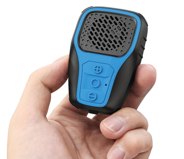 Mini Wearable Bluet Ooth Speaker Waterproof Wireless Speaker With Clip-on for Outdoor With Magnetic Microphone Noise Cancelling