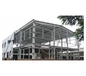 Prefabricated Design Steel Structure Cow Farm Shed Warehouse For Sale