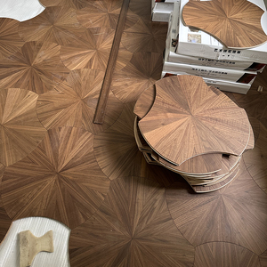 Parquet en bois de teck multicouche AVANTIMORA, résistant à l'eau, E0 E1, silencieux, CE, finition mate, grade AB, 15 mm, pour zones à fort trafic - Product Image 2