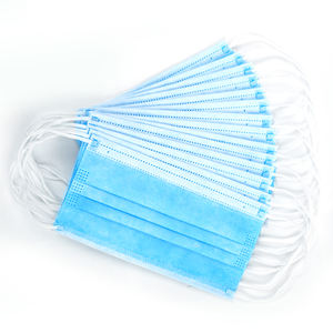 Produsen masker profesional Earloop sekali pakai 3 lapisan masker pelindung wajah bedah medis - Product Image 3