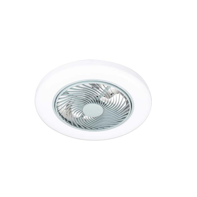 12 Inch Rechargeable Ceiling Fan with LED  12V DC Brushless Motor Remote Control Lithium Battery Solar Compatible Fan for Home