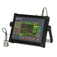 Detector de Fallas Ultrasónico de Alta Precisión Zeachon NDT-X5, Rango de Medición de 1.0-12000 mm, Velocidad de 500-20000 m/s, 1 Año de Garantía