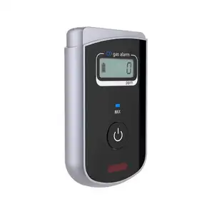 Tragbarer CO-Detektor mit LCD-Digitalbildschirm 0-1000 ppm CO-Gasmonitor, Kohlenmonoxid-Detektor