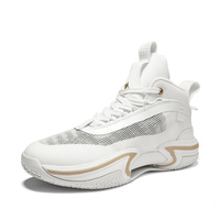 Chaussures de sport pour hommes de style sportif de plein air avec logo de marque personnalisé, Air 36, cuir microfibre respirant, chaussures de basket-ball pour femmes
