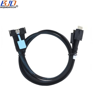 Cavo di Estensione Dati per Server PCI-E 5.<span class=keywords><strong>0</strong></span> GEN5 MCIO 8X 8i 74 PIN Host a <span class=keywords><strong>2</strong></span>* Splitter Oculink SFF-8611 4i 32Gbps 50CM 100CM - Product Image 6