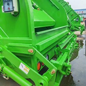 China Factory HOWO 6x4 16-20CBM Garbage Compactor Truck Rear Load Heavy Duty Compression Type Garbage Truck for Sale - Product Image 5