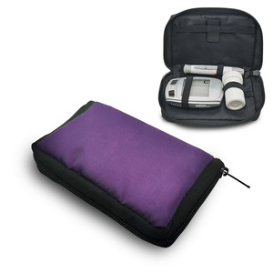 กระเป๋าเก็บเครื่องมือแพทย์ผ้าซิปปิดสำหรับเครื่องวัดระดับน้ำตาลในเลือดเครื่องวัดออกซิเจนในเลือดเครื่องวัดความดันโลหิตความจุ 1 กก. - Product Image 4