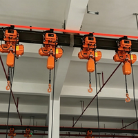 Palans à chaîne électriques à faible bruit et à fonctionnement stable de 2 tonnes pour chantier de construction