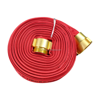 Tuyau d'incendie gainé 400 PSI 1,5 pouce avec raccord NH pour pompe de camion de pompiers, usage industriel, longueur personnalisable disponible
