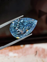 Qinglong Bijoux Fantaisie Bleu Intense Diamant Cultivé En Laboratoire En Gros Laboratoire Diamant IGI Certificat