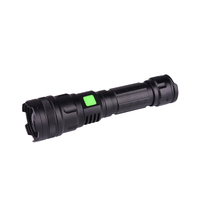 Lampe à main solaire rechargeable, bluetooth, zoom multifonction, t6, en aluminium, médicale, zoomable, tactique à lumière led, 200w