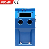 Blaster manuel de sablage de Cabinet de souffle liquide humide de 220V avec le collecteur de poussière et le système de nettoyage