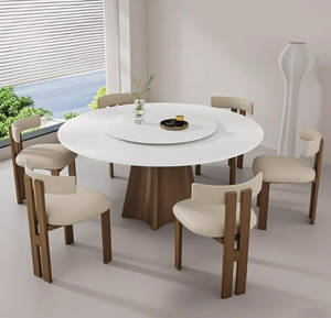 Chaise de salle à manger scandinave en bois massif nouvelle chaise de thé Normcore de concepteur chinois pour les ventes d'hôtel bureau club loisirs style italien - Product Image 3