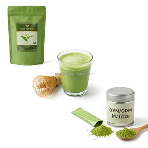 Té Verde Matcha Orgánico Super Premium en Polvo, Vaporizado Instantáneo para Latte, Postres, Salud y Control de Peso, Estilo Yabukita - Product Image 1