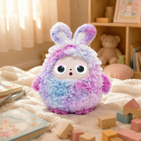 Jouet robot en peluche interactif intelligent avec écran LCD, IA multilingue pour enfants