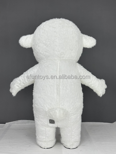 Disfraz Inflable <span class=keywords><strong>de</strong></span> Oveja <span class=keywords><strong>de</strong></span> Peluche Blanco para Adultos Efun, para Actuaciones <span class=keywords><strong>de</strong></span> <span class=keywords><strong>Baile</strong></span>, Halloween y Eventos Festivos - Product Image 3