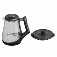 Bouilloire électrique en verre sans fil OEM/ODM avec contrôle de la température et arrêt automatique, capacité de 1,8 L, usage domestique, vente en gros
