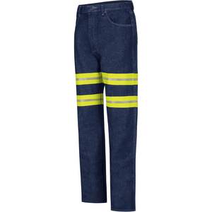 Custom <b>Men's</b> Enhanced Visibility Relaxed-Fit Workwear <b>Jean</b> Comfortable and Stylish <b>for</b> <b>Work</b> Environments - Product Image 4