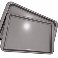 Petite moule à pain en acier au carbone avec revêtement en résine de silicone, résistante au four et écologique