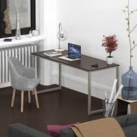 Mobilier de bureau moderne et simple personnalisable de 48 pouces bureau d'ordinateur d'angle au design dernier cri avec fonction réglable