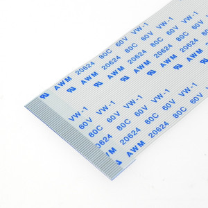 สายเคเบิล Awm 20624 80c 60v Vw-1 60 พิน ระยะห่าง 0.5 มม. สาย Ffc แบบยืดหยุ่นสำหรับโปรเจคเตอร์ - Product Image 1
