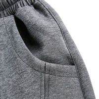 Fabricant de pantalons de survêtement évasés essentiels personnalisés Poids lourd 500 Gsm Pantalon de survêtement ample en éponge française ample pour hommes