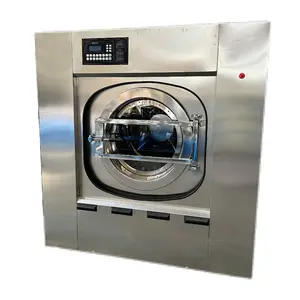 水と電気の接続で簡単に設置できる水とドライクリーニングショップ向けの高品質の工業用洗濯機