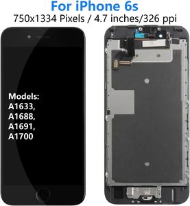 บอสตันสำหรับ <span class=keywords><strong>6S</strong></span> AMOLED ชุดเปลี่ยนหน้าจอ LCD ปุ่มโฮม กระจกสัมผัส ชุดดิจิไ<span class=keywords><strong>ท</strong></span>เซอร์ ชุดซ่อม รับประกัน 1 ปี - Product Image 1