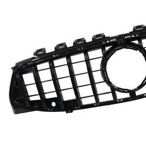 Kit de Carrocería ABS Plateado y Negro de Alta Calidad, Estilo GT, Parrilla Delantera, Parachoques, Instalación con Pernos, 1 Año de Garantía, Modificación/Actualización <span class=keywords><strong>CLA</strong></span> - Product Image 5