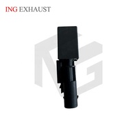 Eliminadores de Válvulas de Escape de Plástico ING, 1.5 mm de Grosor, Garantía de 12 Meses para Chevrolet Corvette C8 Z51 2019+