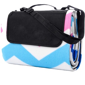 Picnic de familia de Amazon hombro estilo de impresión personalizada manta de playa <span class=keywords><strong>Camping</strong></span> Mat ultraligero con relleno - Product Image 1