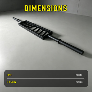 Barre de musculation multi-prise robuste 20kg 22kg pour entraînement <span class=keywords><strong>en</strong></span> salle de sport commerciale - Product Image 4