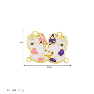 HD379 Collana con Ciondolo Magnetico a Forma di <span class=keywords><strong>Panda</strong></span> e Dinosauro, Simbolo d'<span class=keywords><strong>Amore</strong></span>, Bestseller - Product Image 3