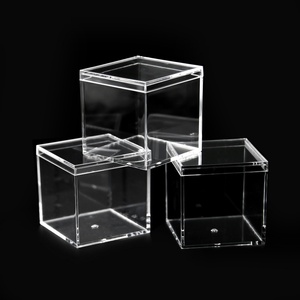 FDA xác minh hộp Acrylic 55x55x55mm kẹo Cube Stack Biscuit lễ hội xử lý kẹo quà tặng bao bì - Product Image 6