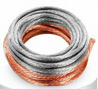 Fil de cuivre nu torsadé norme nationale, ultra-flexible, haute tension 8,7 kV, pour mise à la terre en construction, tailles 2,5-25 mm