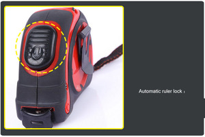 Pocket thép tự động tự khóa Băng đo inch Metric đo băng Cai Trị với biểu tượng tùy chỉnh - Product Image 6